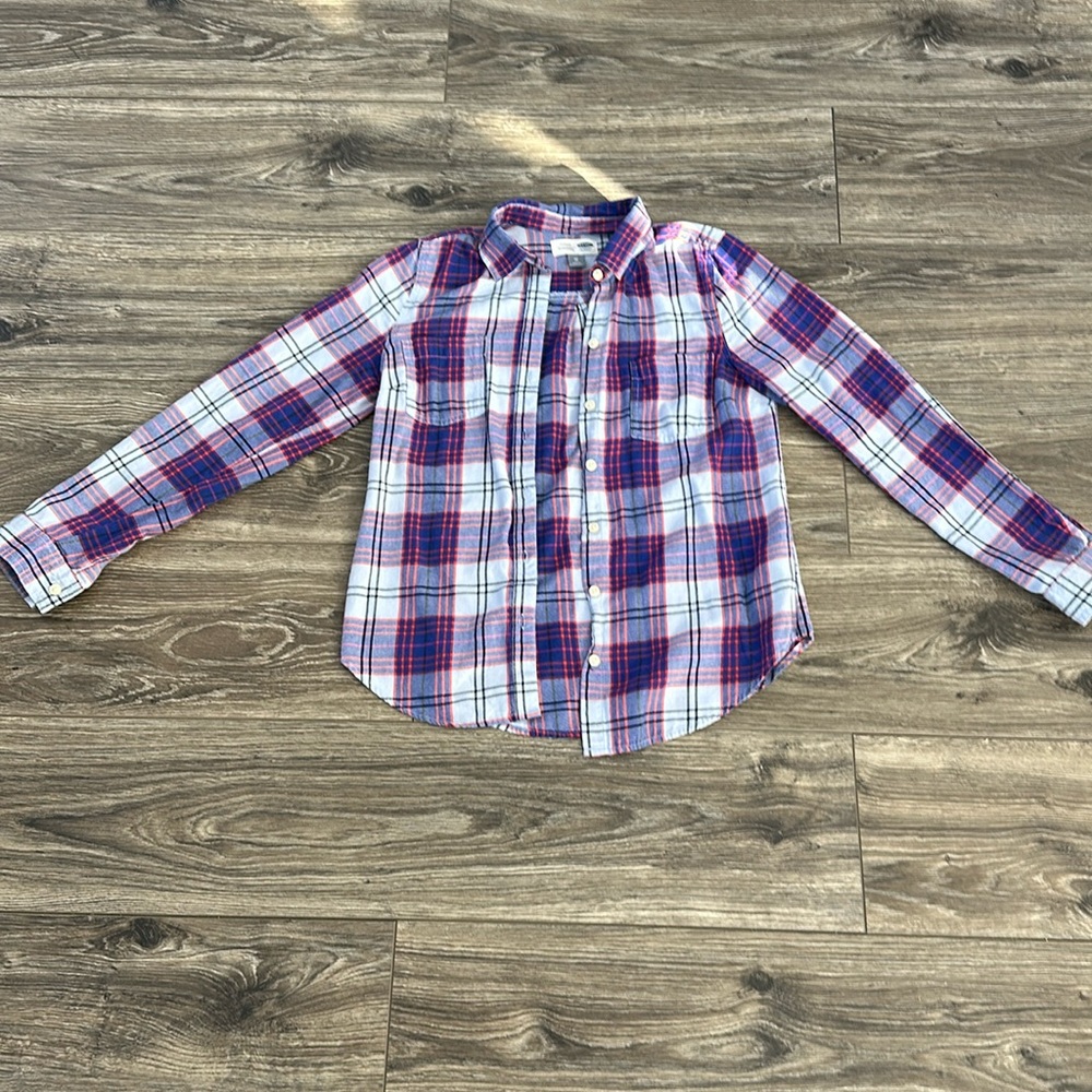 Old Navy Plaid Button Down